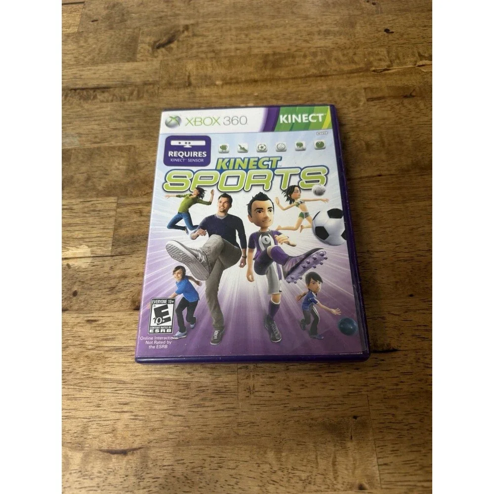 Xbox 360 Kinect (Lot Of  4) Video Games